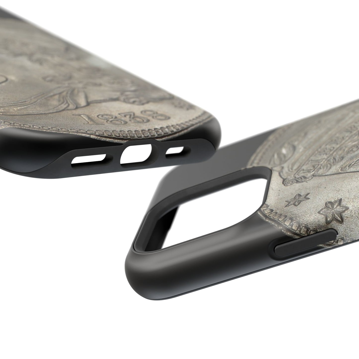 Capped bust Magnetic Tough Case, Phone Protector, Unique Gift, Retro Style, Coin Collecting, Eco-friendly Phone Cover