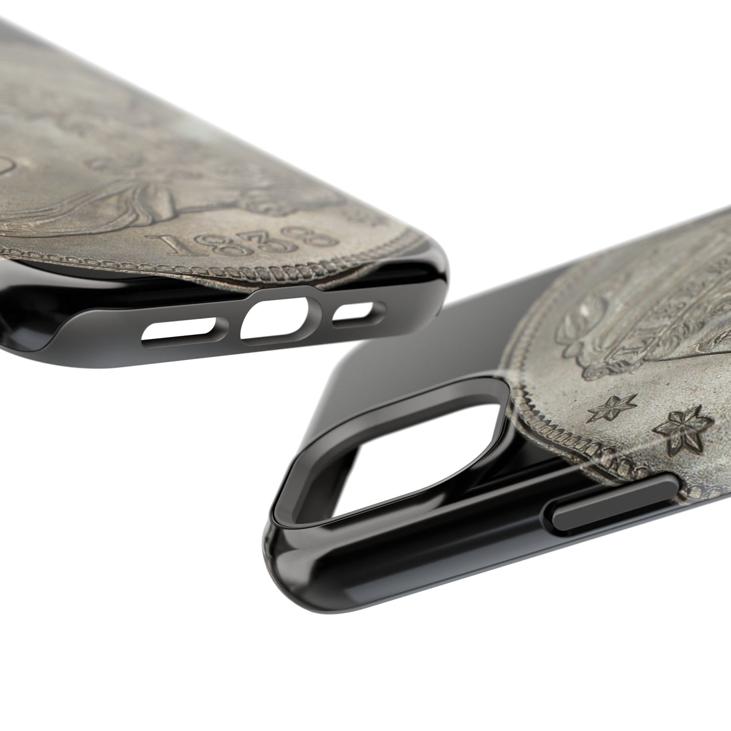 Capped bust Magnetic Tough Case, Phone Protector, Unique Gift, Retro Style, Coin Collecting, Eco-friendly Phone Cover