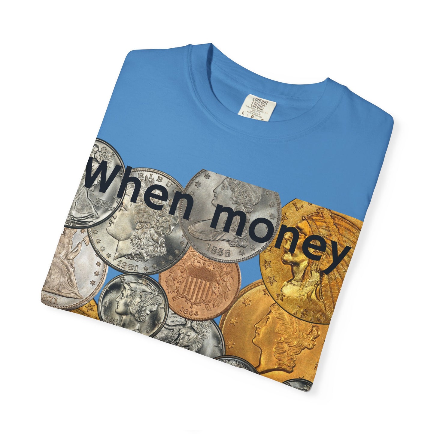 Nostalgic Coin T-Shirt, Vintage Style Tee, Retro Graphic Shirt, Gift for Coin Enthusiasts, Casual Wear, Unisex Apparel