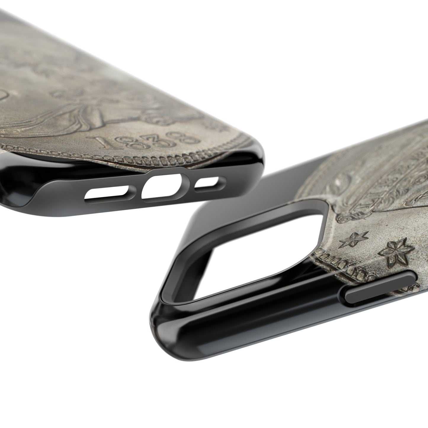 Capped bust Magnetic Tough Case, Phone Protector, Unique Gift, Retro Style, Coin Collecting, Eco-friendly Phone Cover