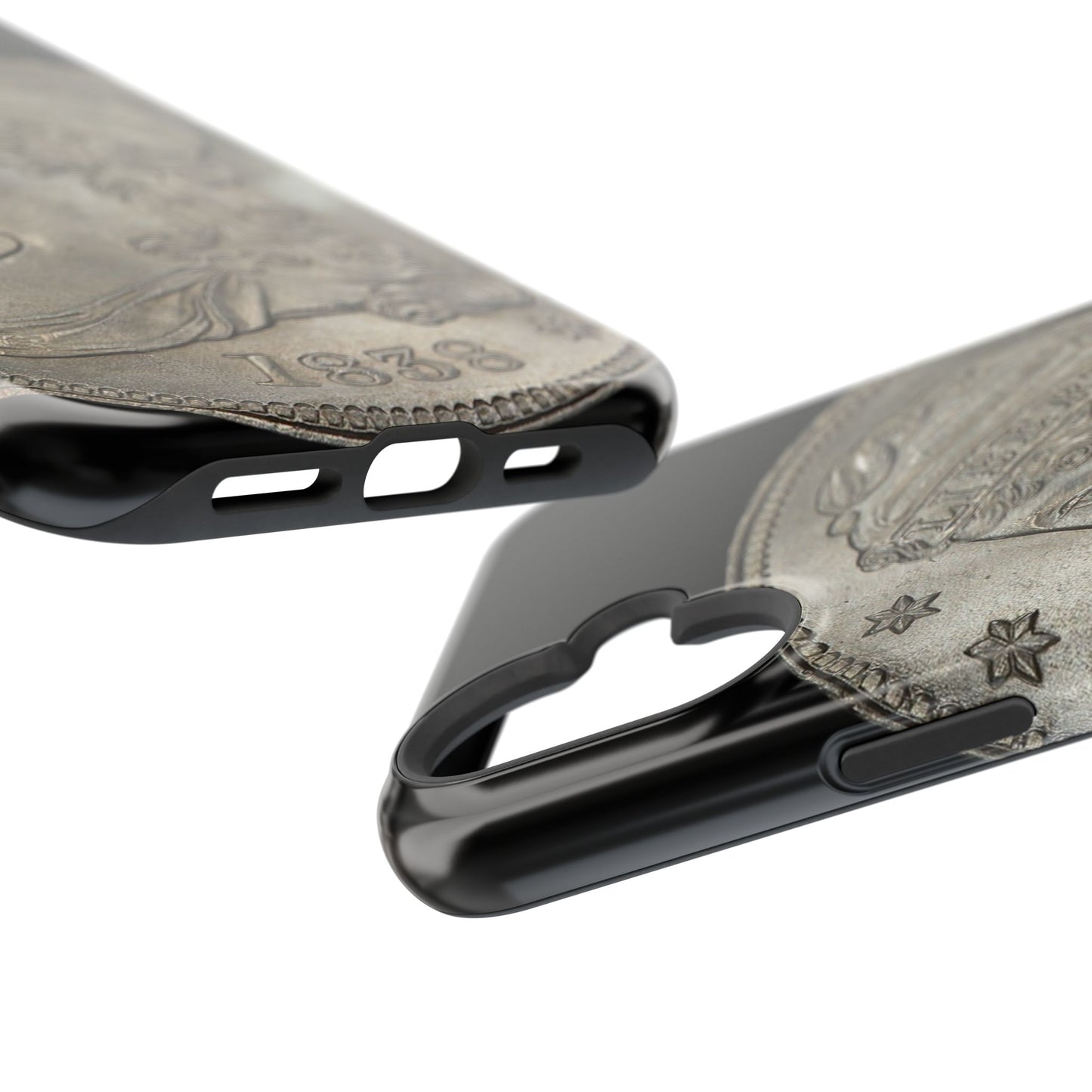 Capped bust Magnetic Tough Case, Phone Protector, Unique Gift, Retro Style, Coin Collecting, Eco-friendly Phone Cover
