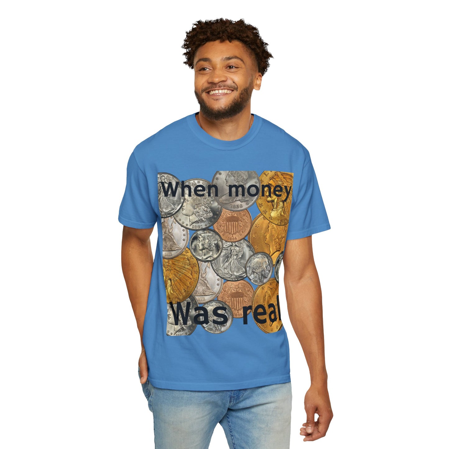 Nostalgic Coin T-Shirt, Vintage Style Tee, Retro Graphic Shirt, Gift for Coin Enthusiasts, Casual Wear, Unisex Apparel