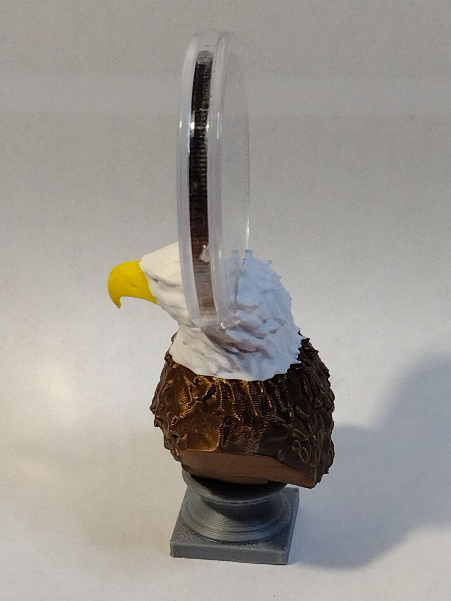 eagle bust coin holder