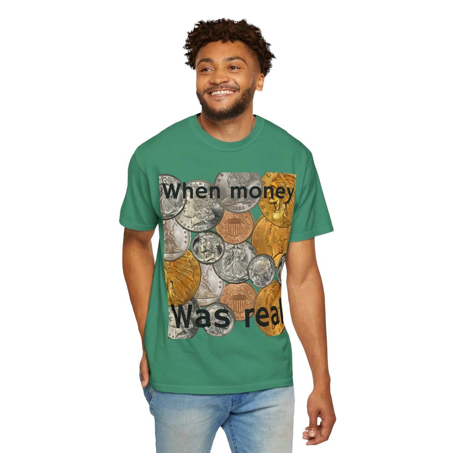 Nostalgic Coin T-Shirt, Vintage Style Tee, Retro Graphic Shirt, Gift for Coin Enthusiasts, Casual Wear, Unisex Apparel